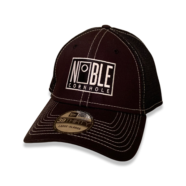 Stretch Mesh Contrast Stitch Hat
