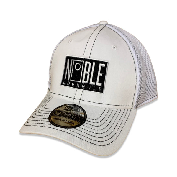 Stretch Mesh Contrast Stitch Hat