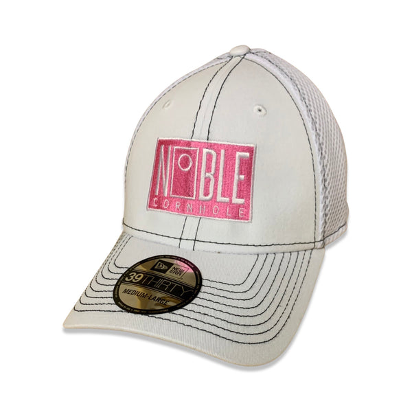 Stretch Mesh Contrast Stitch Hat