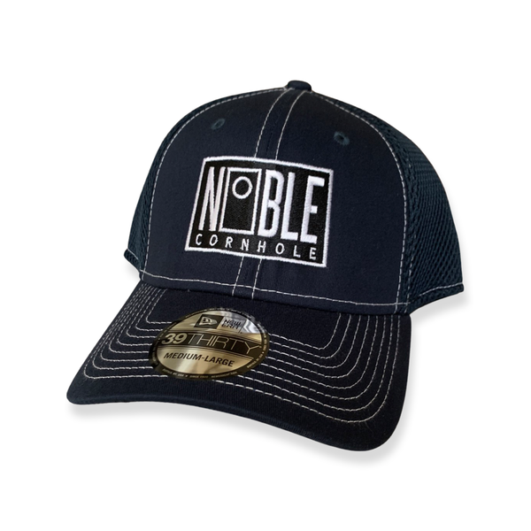 Stretch Mesh Contrast Stitch Hat